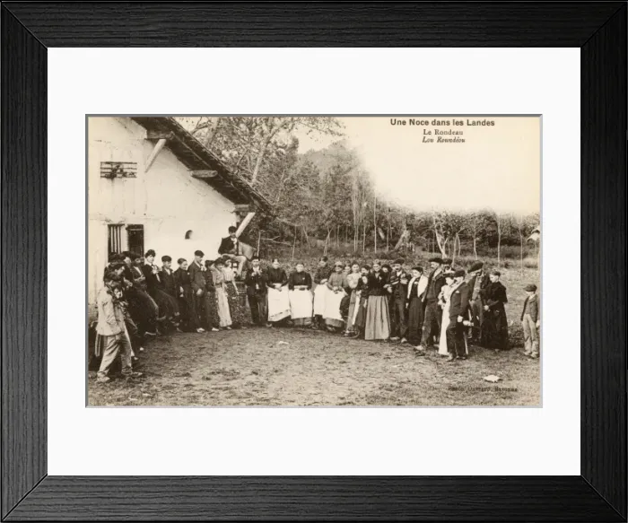 Framed Print : French Basque wedding Framed Print : French Basque wedding