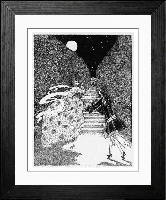 Framed Print : Cinderella by Jennie Harbour Framed Print : Cinderella by Jennie Harbour