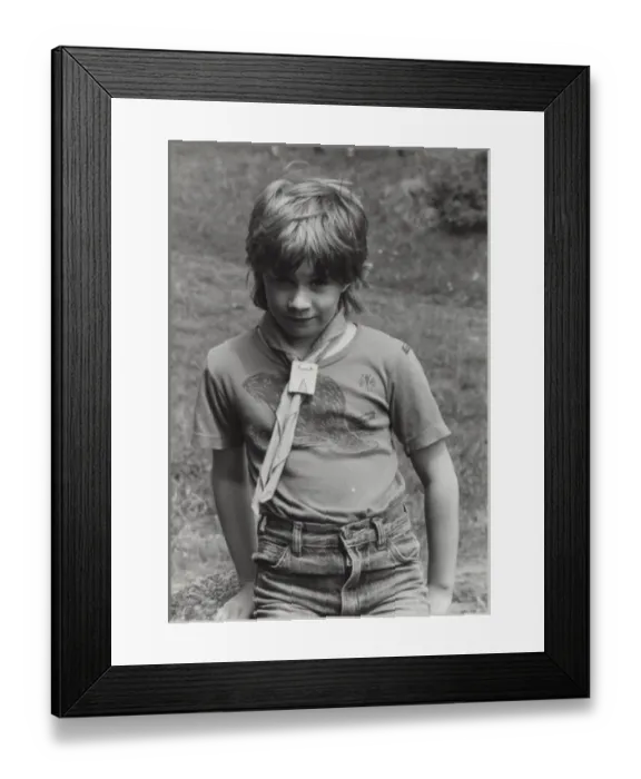 Framed Print : A Swedish Beaver Scout Framed Print : A Swedish Beaver Scout