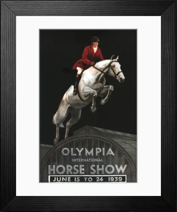 Framed Print : International Horse Show, Olympia, London Framed Print : International Horse Show, Olympia, London