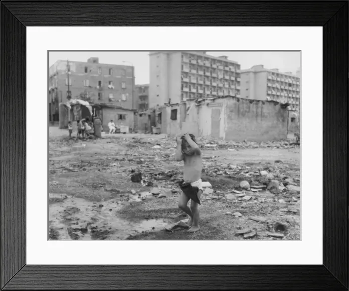 Framed Print : Street Children - Naples Framed Print : Street Children - Naples