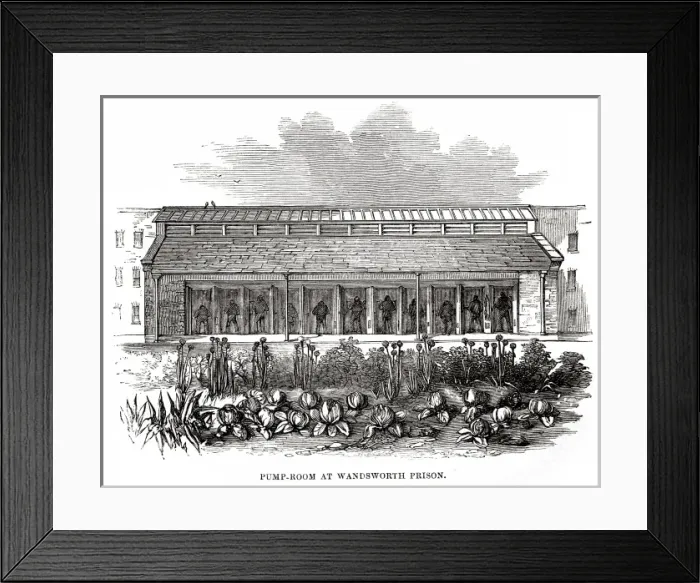 Framed Print : Pump room at Wandsworth Prison Framed Print : Pump room at Wandsworth Prison