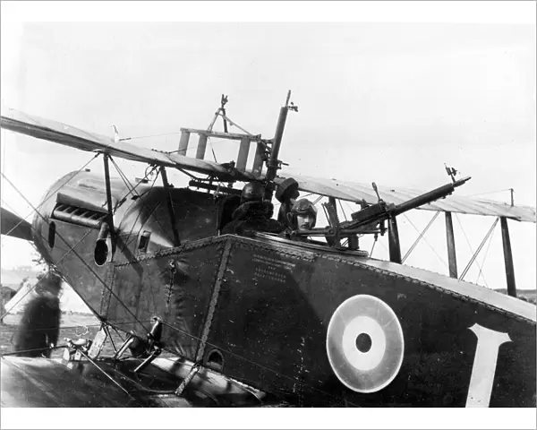 Four-gun Bristol fighter plane at Agincourt, France