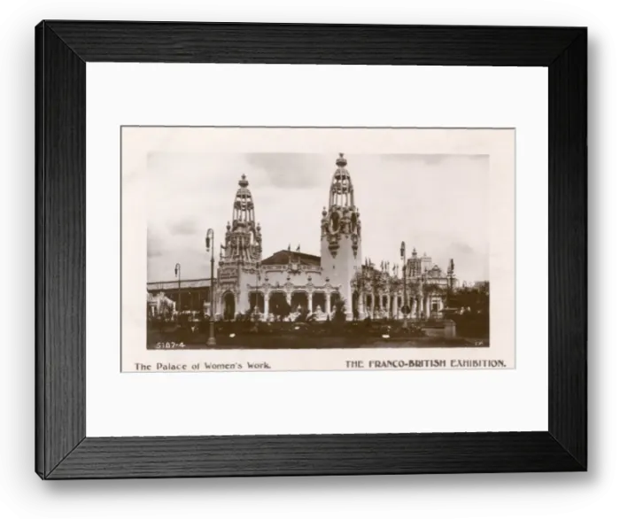 Framed Print : Palace of Womens Work, Franco-British Exhibition, London Framed Print : Palace of Womens Work, Franco-British Exhibition, London