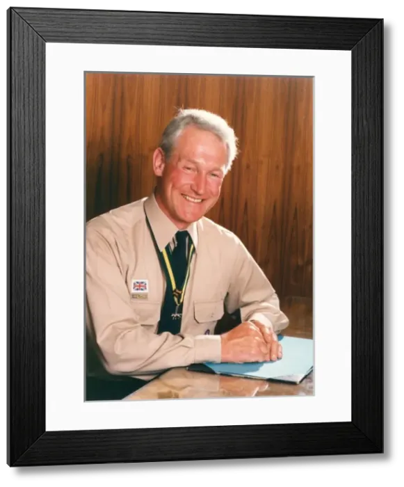 Framed Print : Chief Scout Garth Morrison Framed Print : Chief Scout Garth Morrison