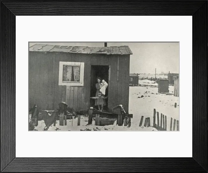 Framed Print : Newcastle miners dwellings Framed Print : Newcastle miners dwellings