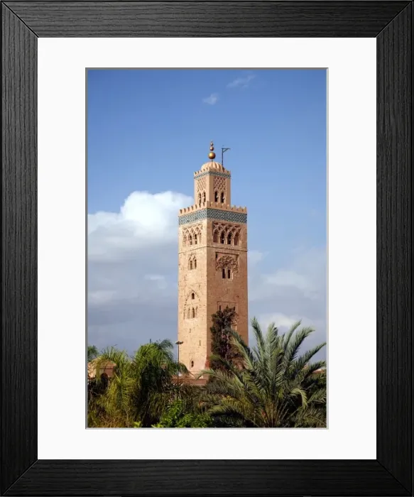 Framed Print : La Koutoubia Mosque, Marrakech, Morrocco Framed Print : La Koutoubia Mosque, Marrakech, Morrocco