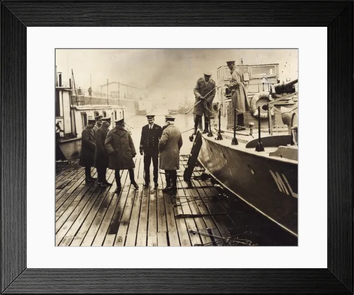 Framed Print : General Sir Henry Rawlinson and others, WW1 Framed Print : General Sir Henry Rawlinson and others, WW1