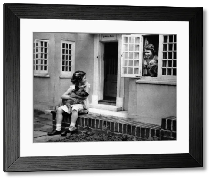 Framed Print : Princess Elizabeth of York at y Bwthyn bach to Gwellt Framed Print : Princess Elizabeth of York at y Bwthyn bach to Gwellt