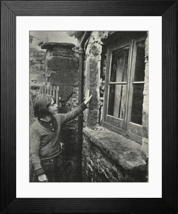Framed Print : Wales - school window Framed Print : Wales - school window