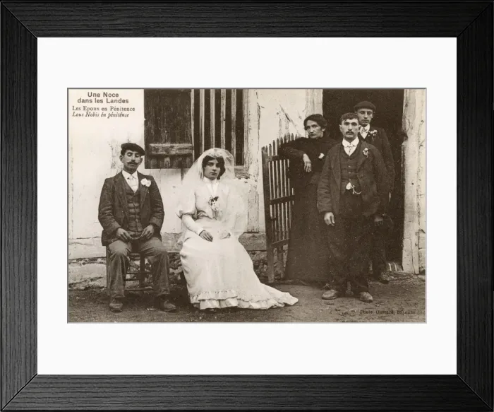 Framed Print : French Basque wedding Framed Print : French Basque wedding