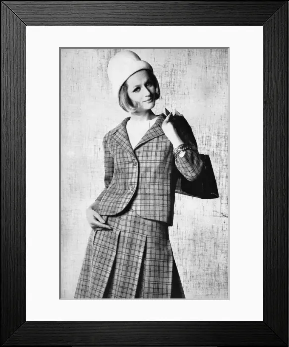 Framed Print : Belinda Belville suit, 1962 Framed Print : Belinda Belville suit, 1962