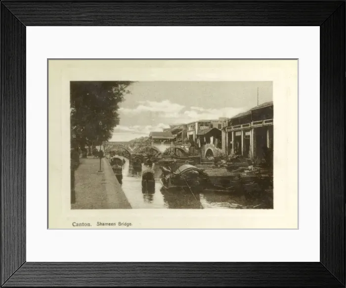 Framed Print : Bridge of England - Guangzhou, China Framed Print : Bridge of England - Guangzhou, China