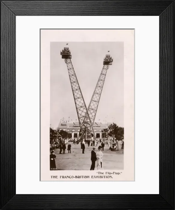Framed Print : Flip-Flap, Franco-British Exhibition, London Framed Print : Flip-Flap, Franco-British Exhibition, London