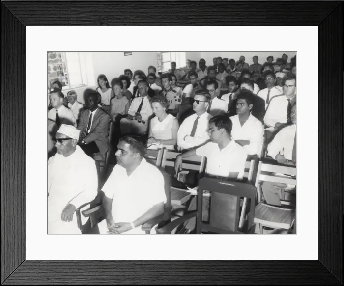 Framed Print : Council of the South Arabian Boy Scouts Association