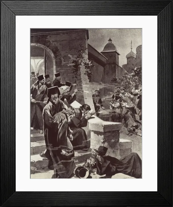 Framed Print : Russian brigands Framed Print : Russian brigands