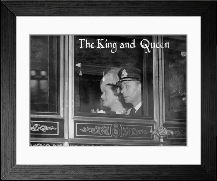 Framed Print : Wedding of Princess Elizabeth and Prince Philip Framed Print : Wedding of Princess Elizabeth and Prince Philip