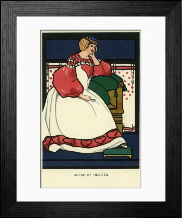 Framed Print : Queen of Hearts Framed Print : Queen of Hearts