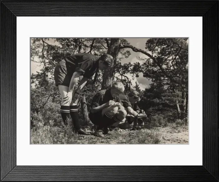 Framed Print : Scout Orientation Control post Framed Print : Scout Orientation Control post