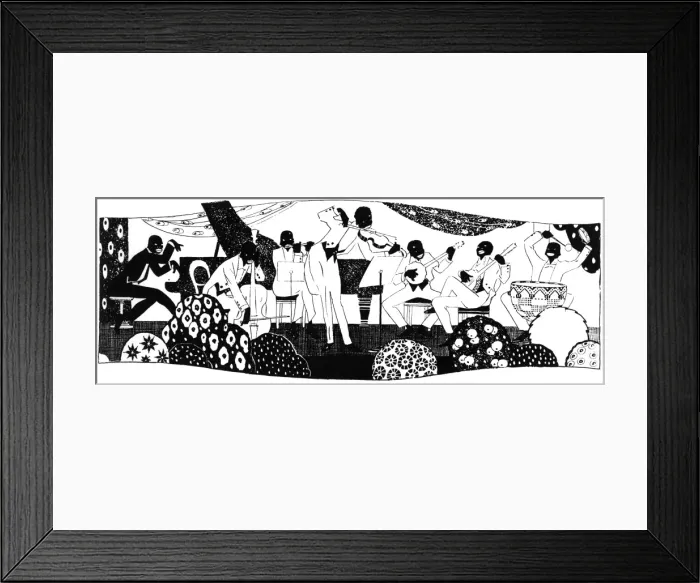 Framed Print : Jazz band, 1919 Framed Print : Jazz band, 1919