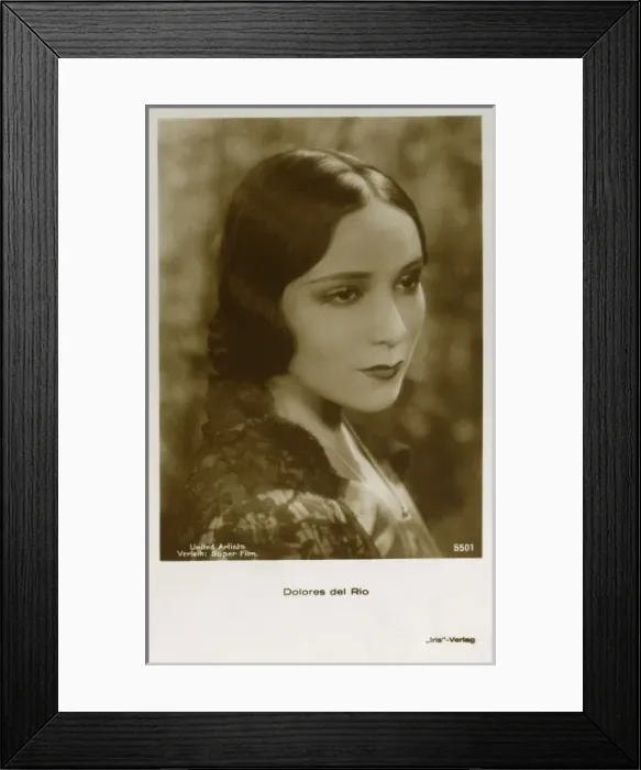 Framed Print : Dolores del Rio - Film Actress Framed Print : Dolores del Rio - Film Actress
