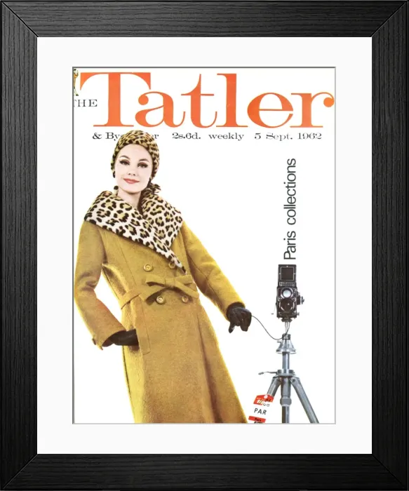 Framed Print : The Tatler front cover, 1962 Framed Print : The Tatler front cover, 1962