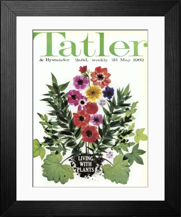 Framed Print : Tatler front cover - May 1962 Framed Print : Tatler front cover - May 1962