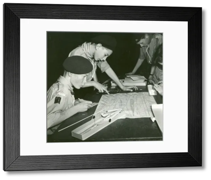 Framed Print : Air Scouts aeromodelling Framed Print : Air Scouts aeromodelling