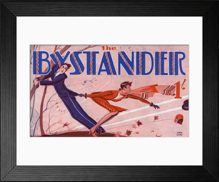 Framed Print : Bystander front cover 12 March 1930 Framed Print : Bystander front cover 12 March 1930