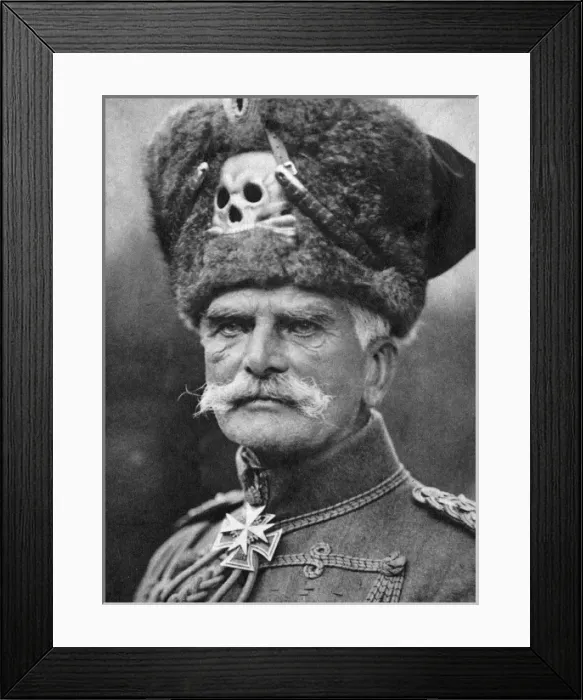 Framed Print : Field Marshal August von Mackensen, German army officer Framed Print : Field Marshal August von Mackensen, German army officer