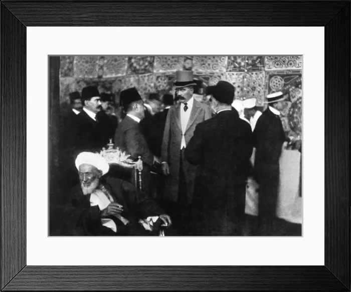 Framed Print : Lord Kitchener in Cairo, Egypt Framed Print : Lord Kitchener in Cairo, Egypt