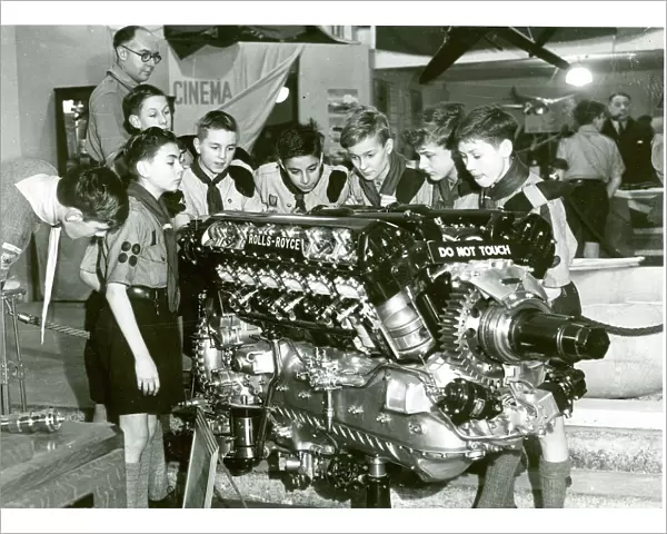 Scouts with a Rolls-Royce engine