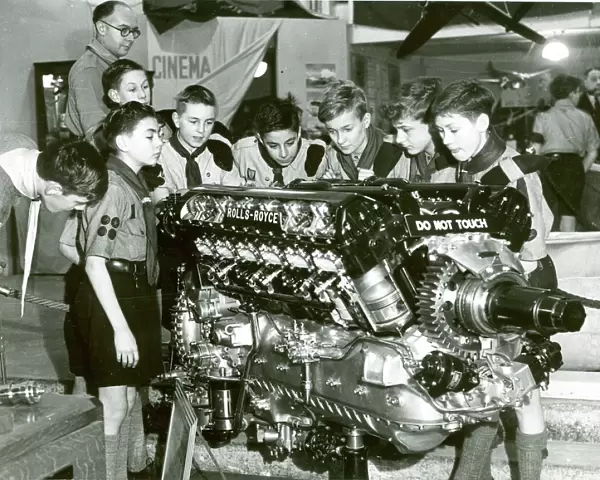 Scouts with a Rolls-Royce engine