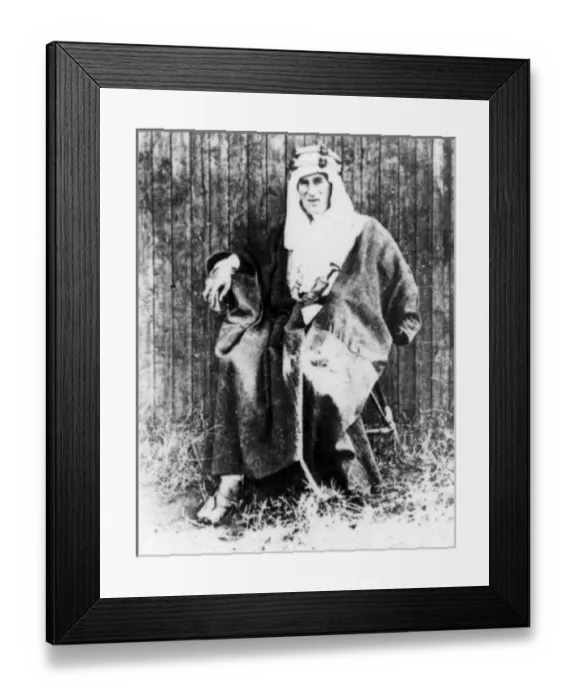 Framed Print : T E Lawrence (Lawrence of Arabia) Framed Print : T E Lawrence (Lawrence of Arabia)