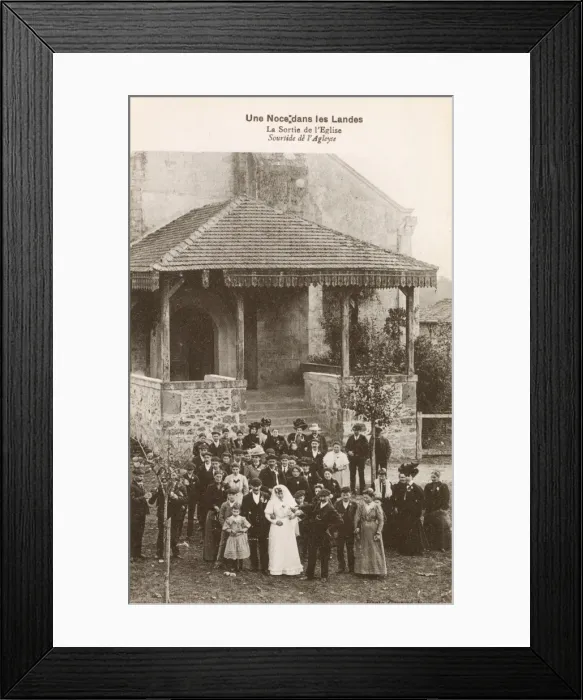 Framed Print : French Basque wedding Framed Print : French Basque wedding