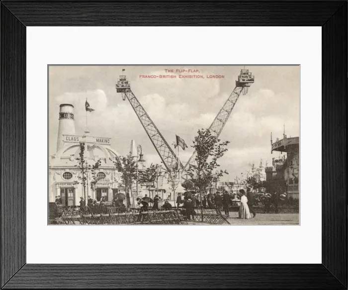 Framed Print : Flip-Flap, Franco-British Exhibition, London Framed Print : Flip-Flap, Franco-British Exhibition, London