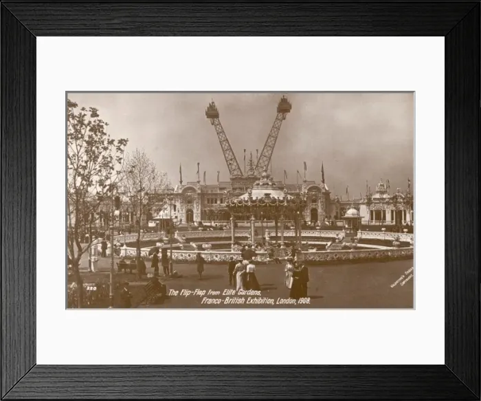 Framed Print : Flip-Flap, Franco-British Exhibition, London Framed Print : Flip-Flap, Franco-British Exhibition, London