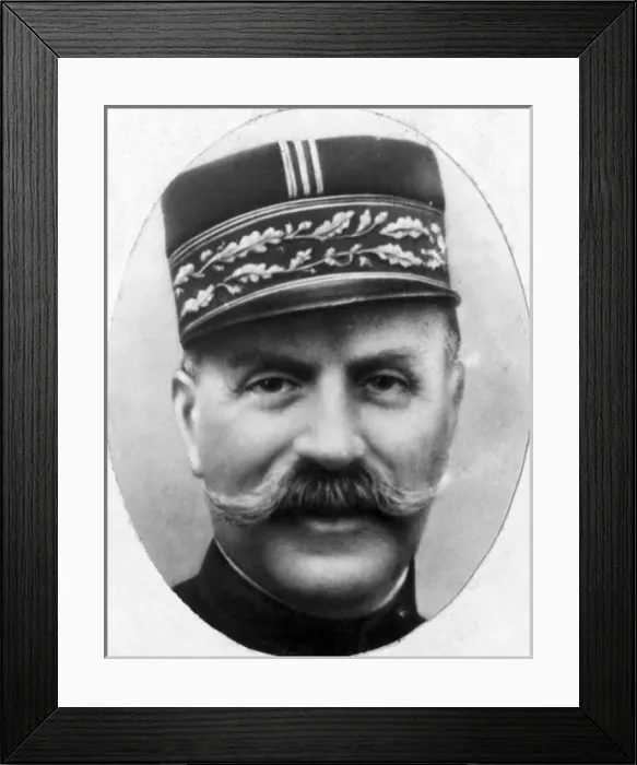 Framed Print : General Joseph Joffre, French Army commander, WW1 Framed Print : General Joseph Joffre, French Army commander, WW1