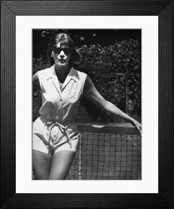 Framed Print : Teddy Tinling tennis outfit, 1962 Framed Print : Teddy Tinling tennis outfit, 1962