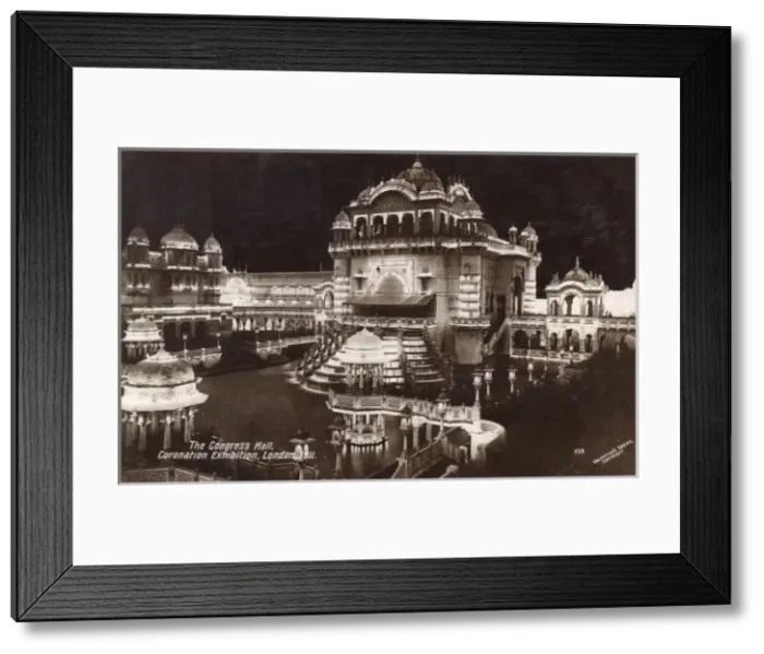 Framed Print : Congress Hall, Coronation Exhibition, London Framed Print : Congress Hall, Coronation Exhibition, London