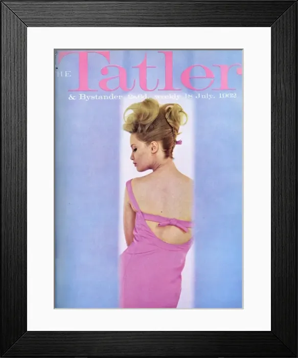 Framed Print : Tatler front cover, July 1962 Framed Print : Tatler front cover, July 1962