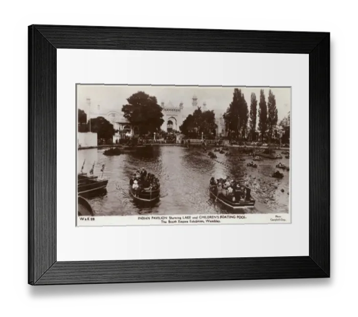 Framed Print : Indian Pavilion, British Empire Exhibition, Wembley Framed Print : Indian Pavilion, British Empire Exhibition, Wembley