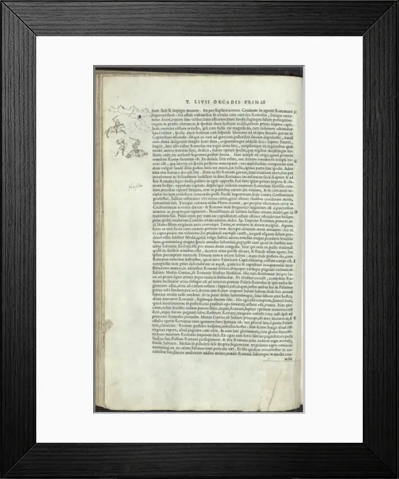 Framed Print : Fight between Romulus and Mettius Curtius Framed Print : Fight between Romulus and Mettius Curtius