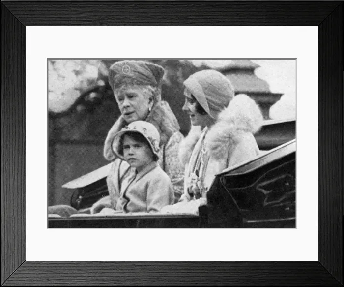 Framed Print : Three generations of royalty Framed Print : Three generations of royalty