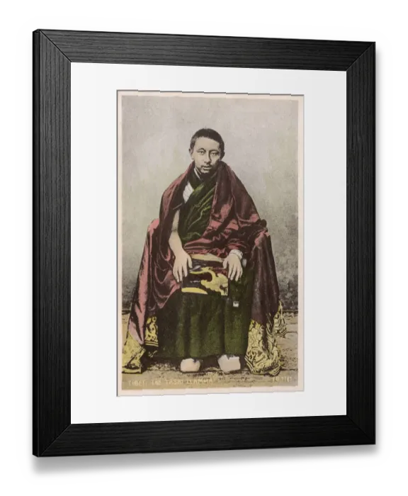 Framed Print : The Chief Lama of Tashi Lumpo Framed Print : The Chief Lama of Tashi Lumpo