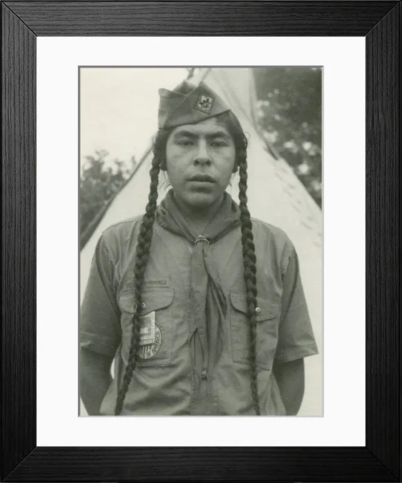 Framed Print : American Scout - 1947 Jamboree Framed Print : American Scout - 1947 Jamboree