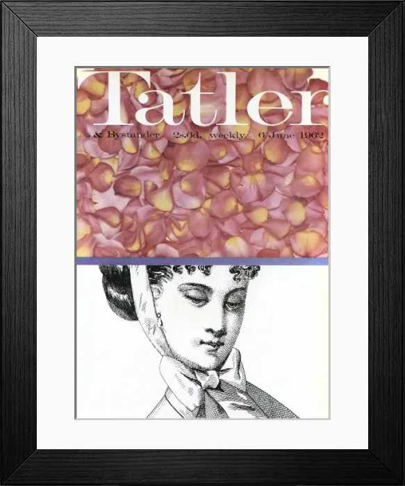Framed Print : Tatler Summer Number front cover, 6 June 1962 Framed Print : Tatler Summer Number front cover, 6 June 1962