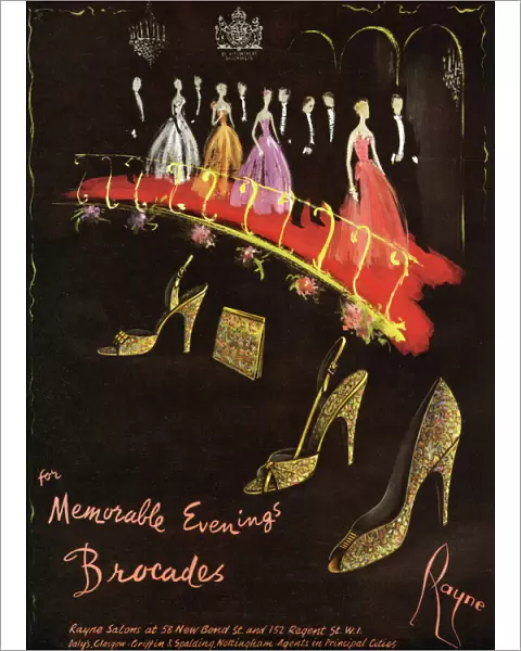 Rayne shoes advertisement, 1953