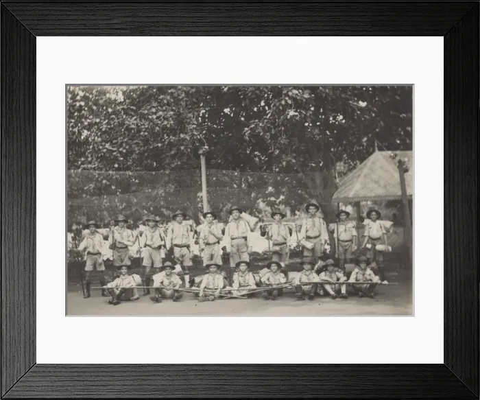 Framed Print : Seychelles Scouts, January Camp Framed Print : Seychelles Scouts, January Camp