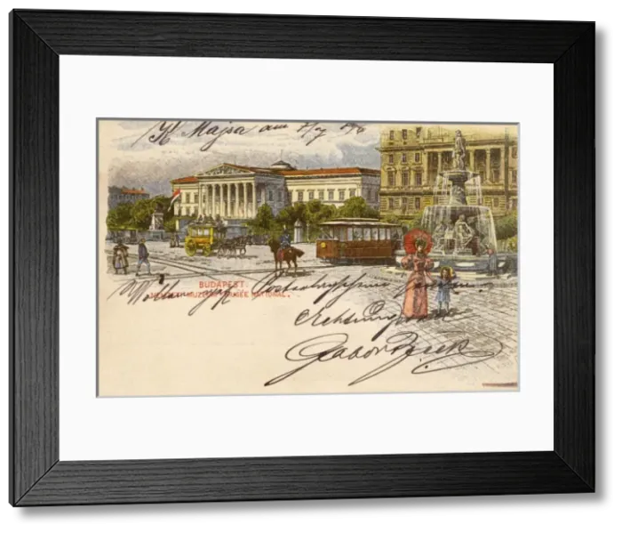 Framed Print : Budapest - The National Museum Framed Print : Budapest - The National Museum